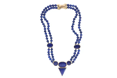 Collana con lapislazzuli - Asta Preziosi