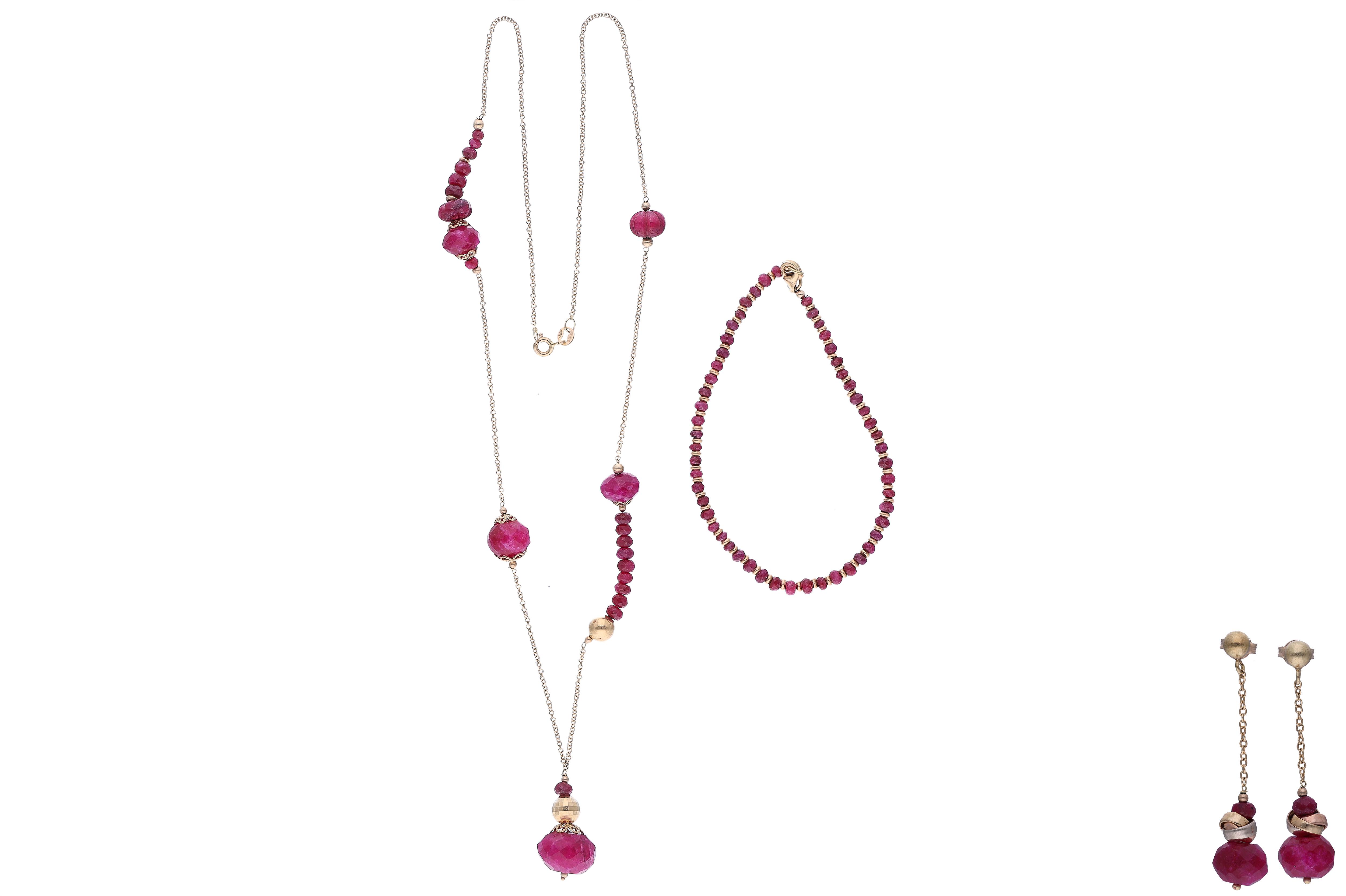 Parure con pietre - Asta Preziosi