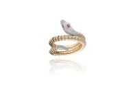 Bracciale con diamanti e rubini - Asta Preziosi
