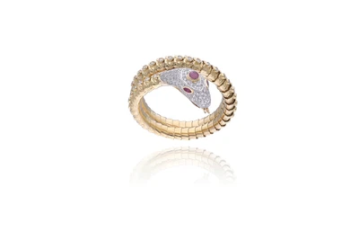 Bracciale con diamanti e rubini - Asta Preziosi