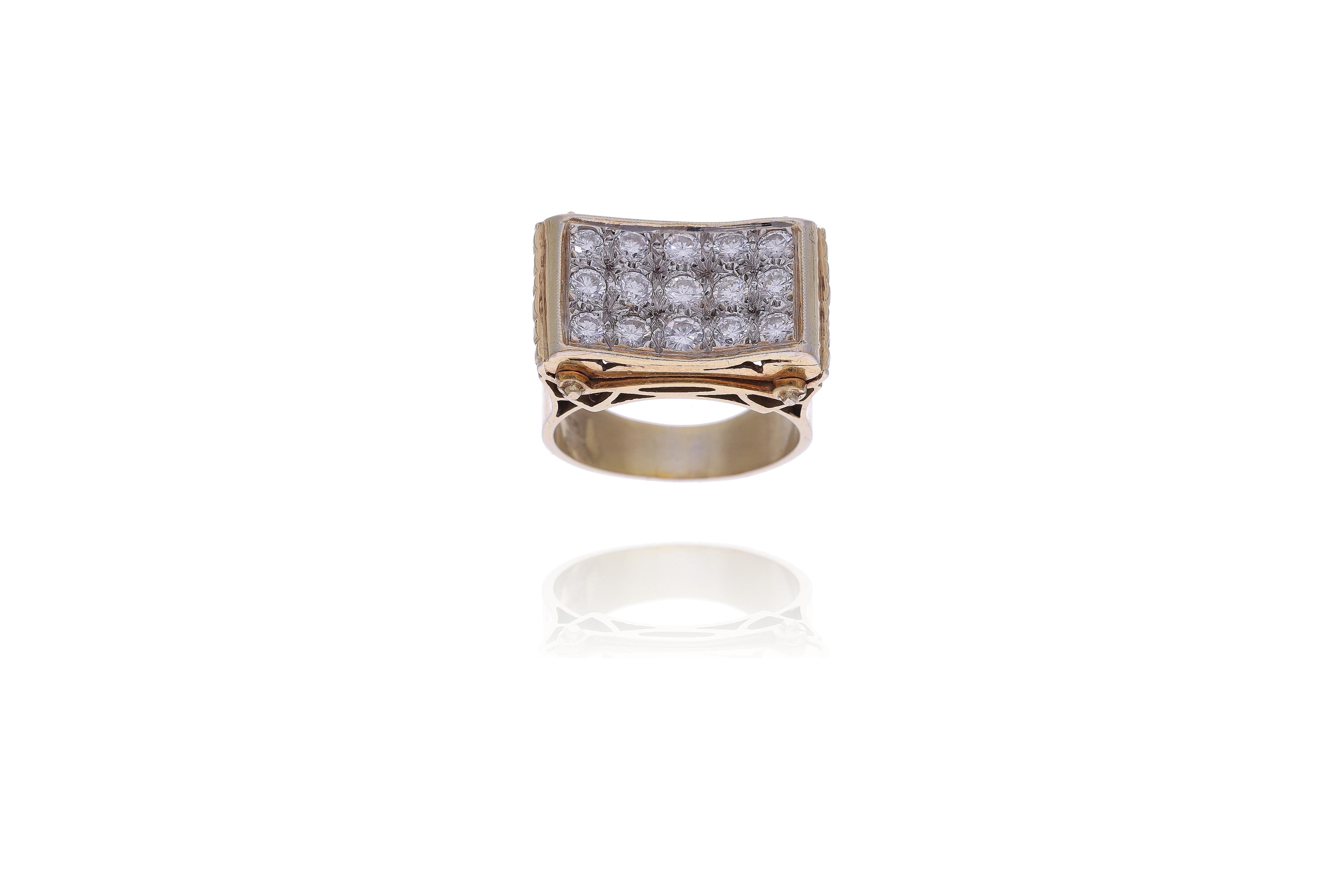Anello con diamanti - Asta Preziosi