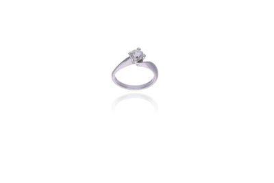 Anello con diamante - Asta Preziosi Anello con diamante - Asta Preziosi
