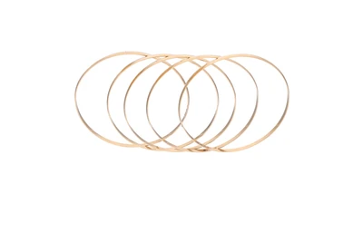 Cinque bracciali in oro - Asta Preziosi