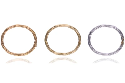 Tre bracciali in oro - Asta Preziosi