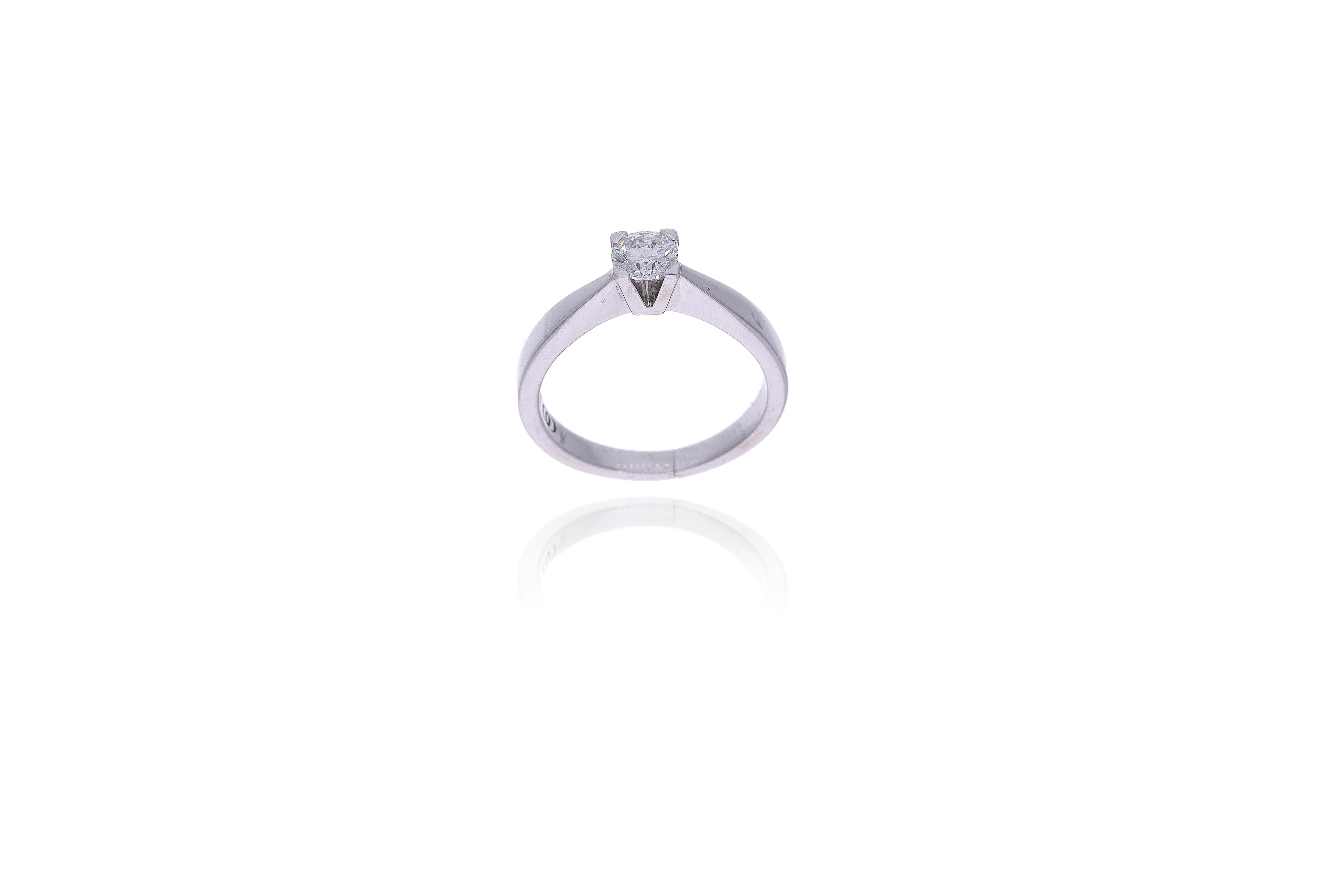Anello con diamante - Asta Preziosi