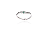 Bracciale con smeraldo e diamanti - Asta Preziosi