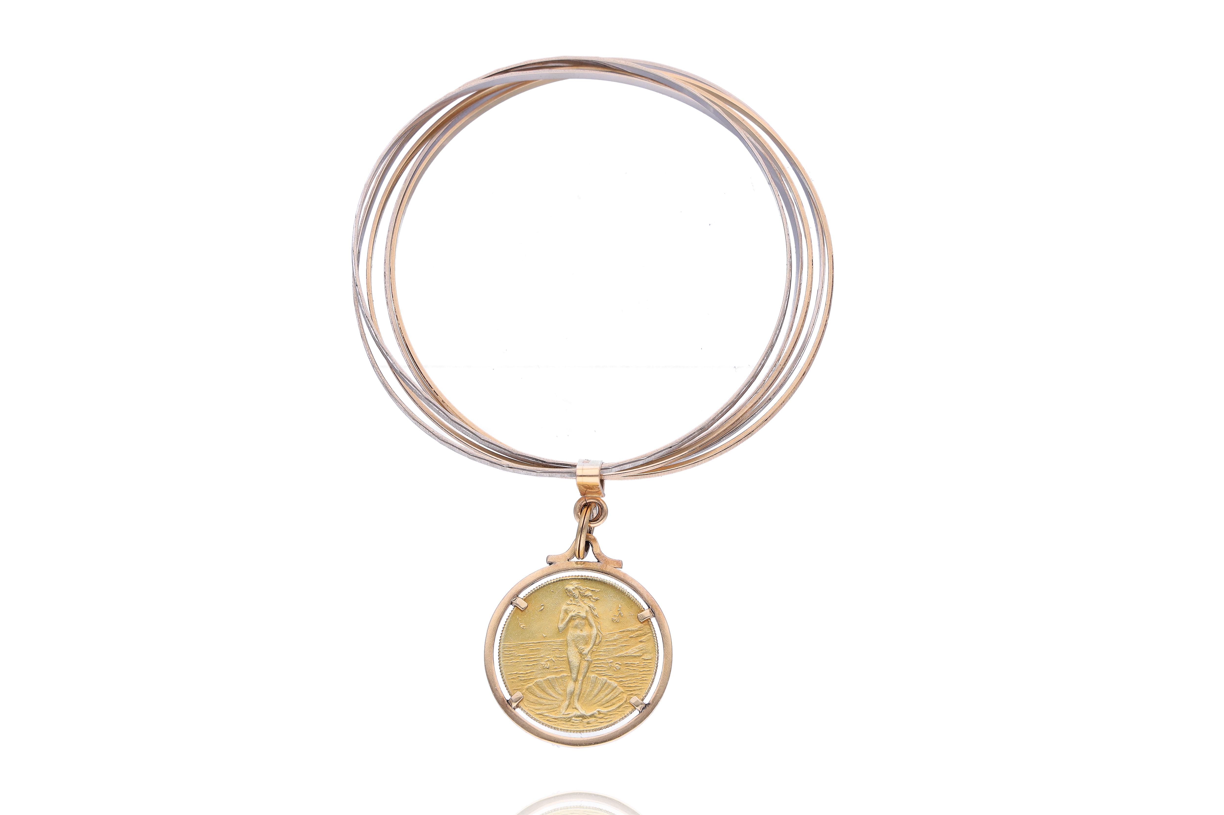 Bracciale con medaglia - Asta Preziosi