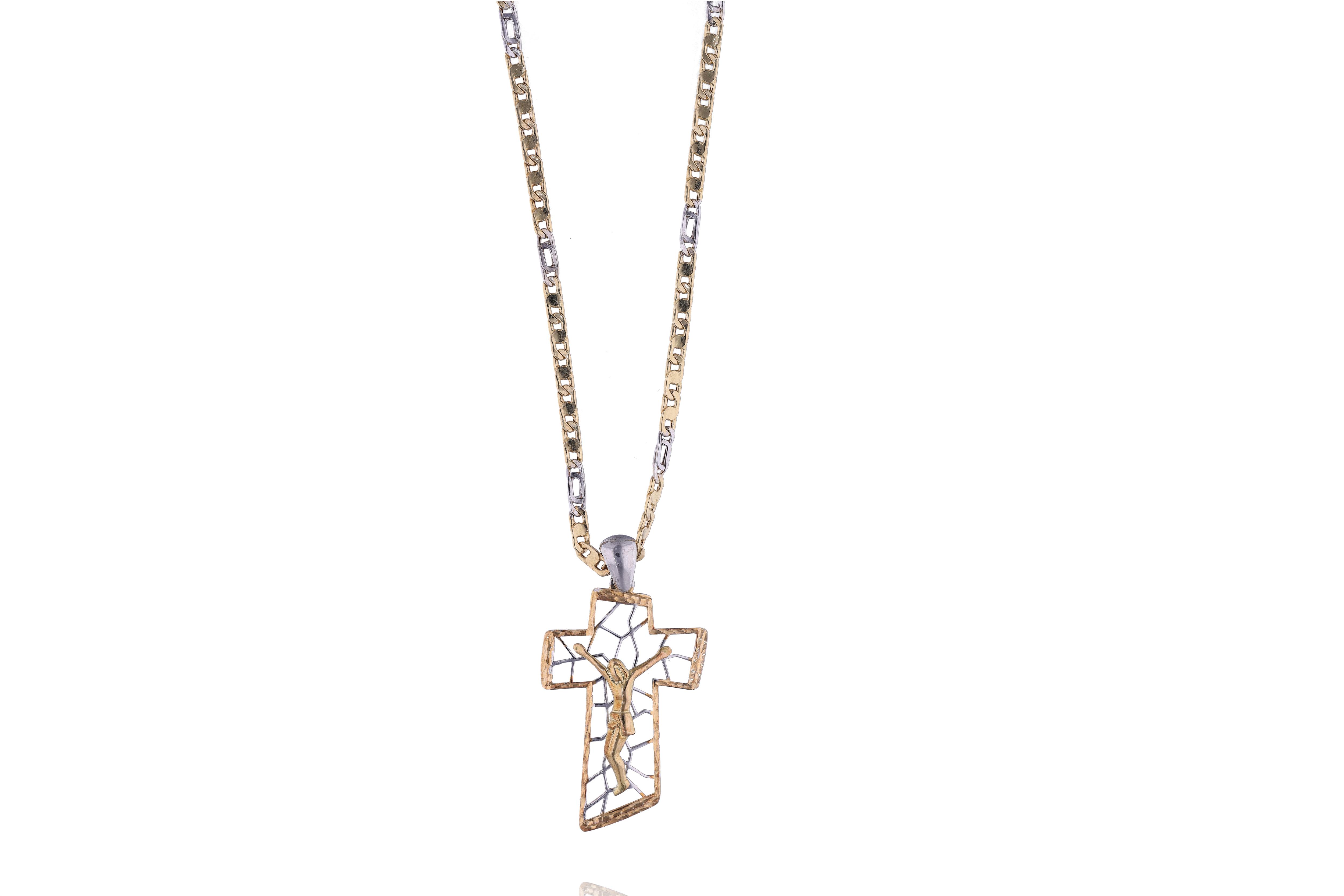 Collana e ciondolo in oro - Asta Preziosi
