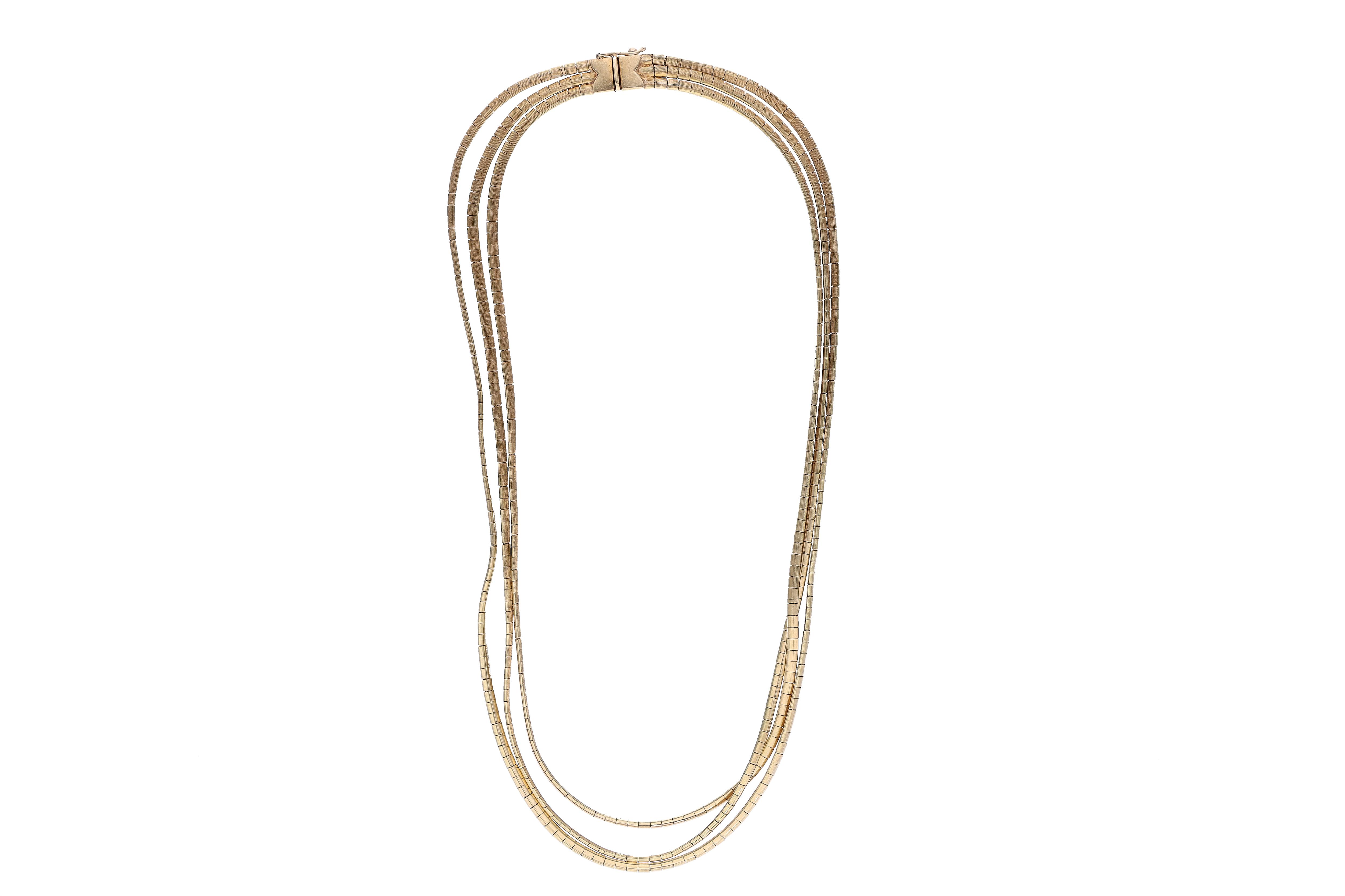 Collana in oro - Asta Preziosi