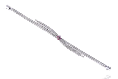 Bracciale con rubini - Asta Preziosi