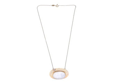 Collana con diamante brown e labradorite - Asta Preziosi Collana con diamante brown e labradorite - Asta Preziosi