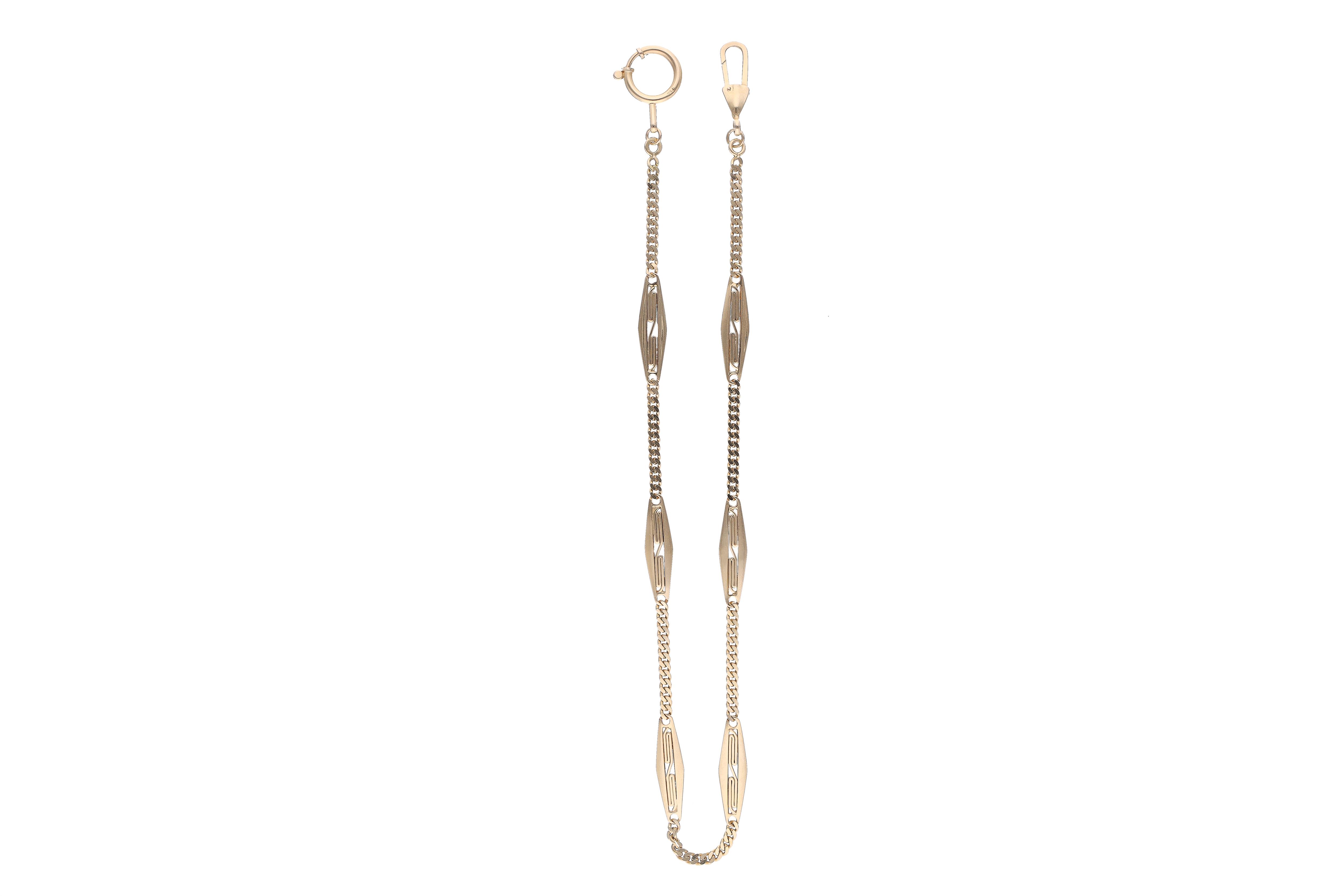 Catena per orologio in oro - Asta Preziosi