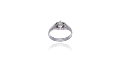 Anello con diamante - Asta Preziosi Anello con diamante - Asta Preziosi