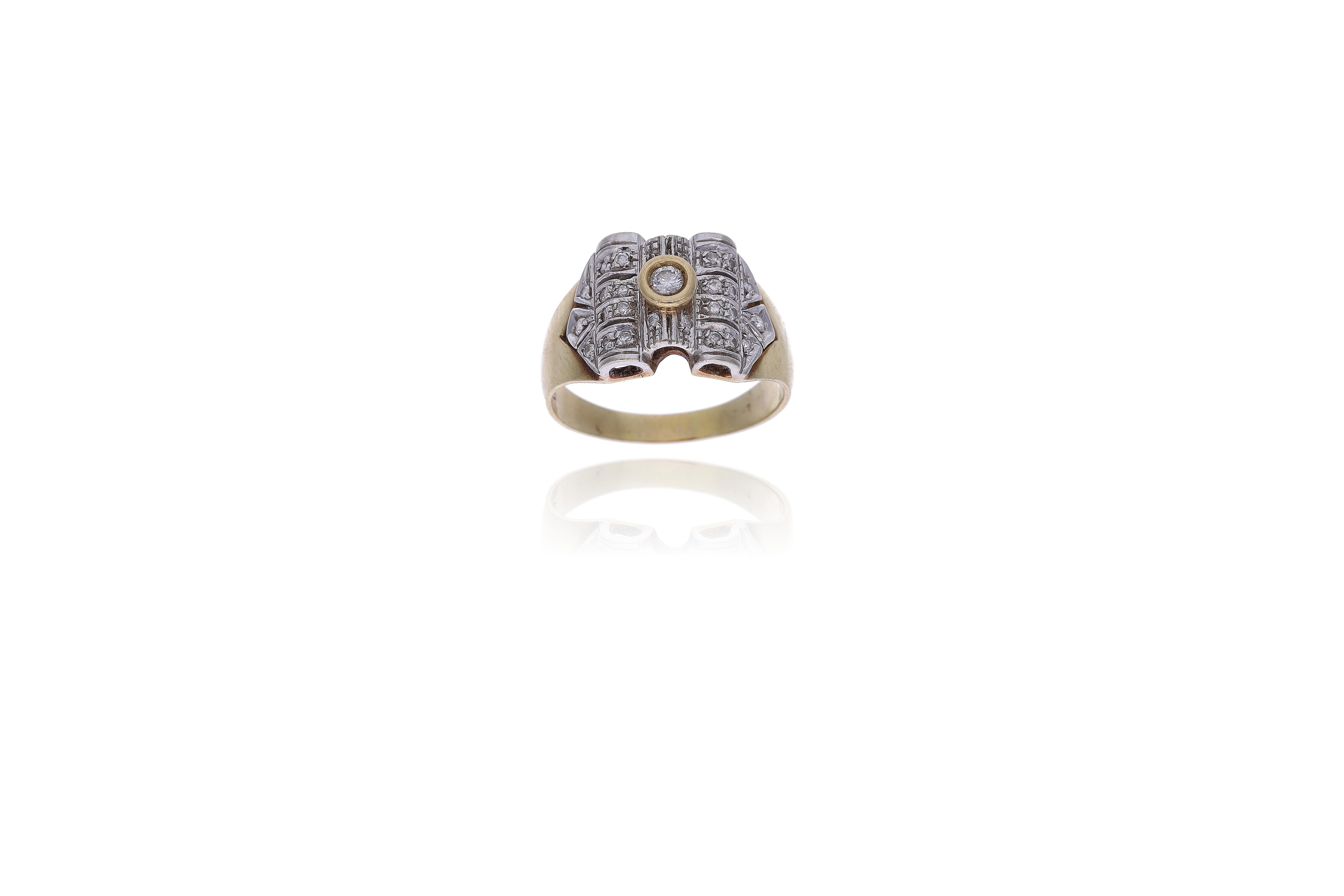Anello con diamanti - Asta Preziosi
