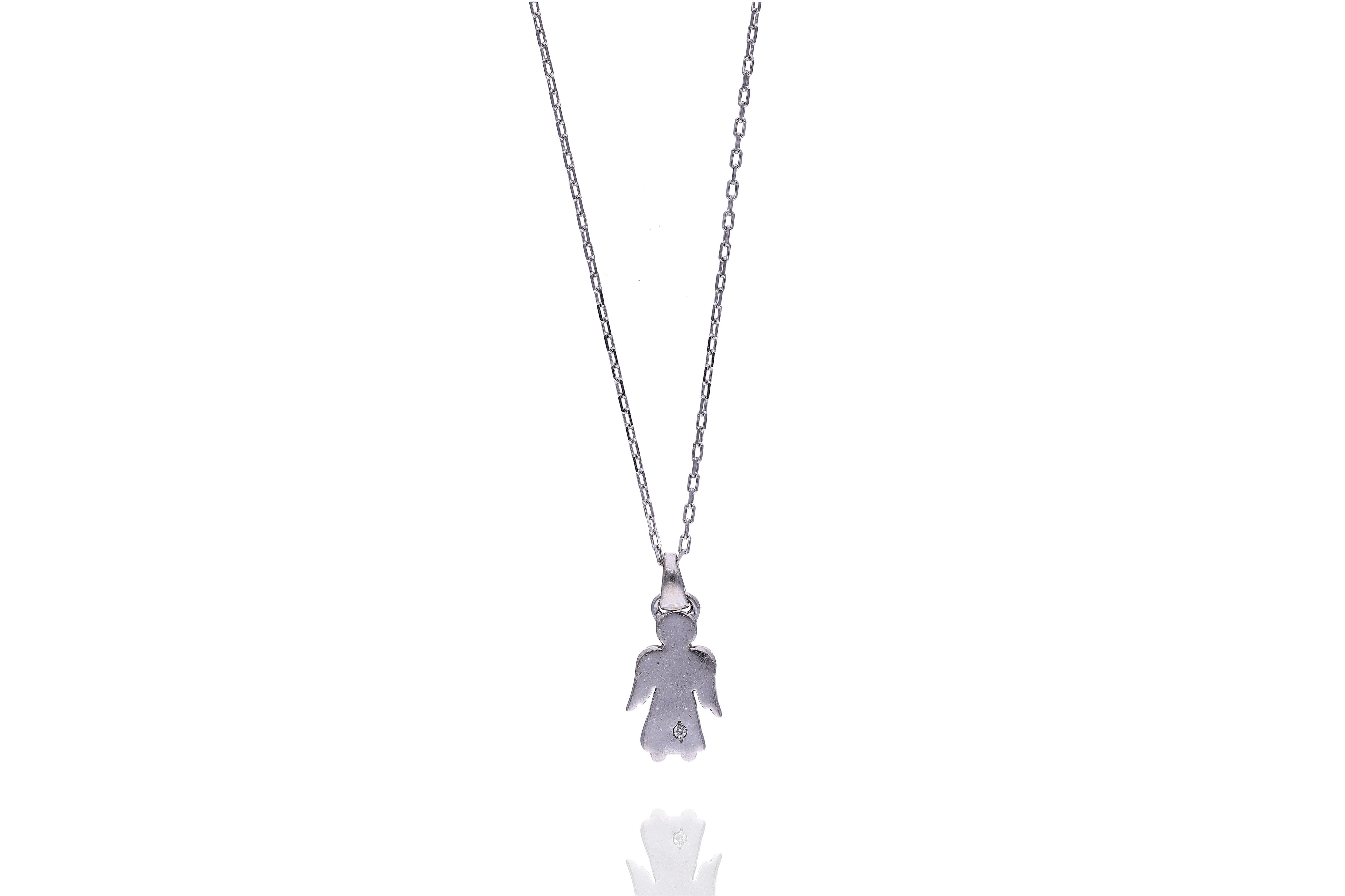 Collana con ciondolo con pietra - Asta Preziosi