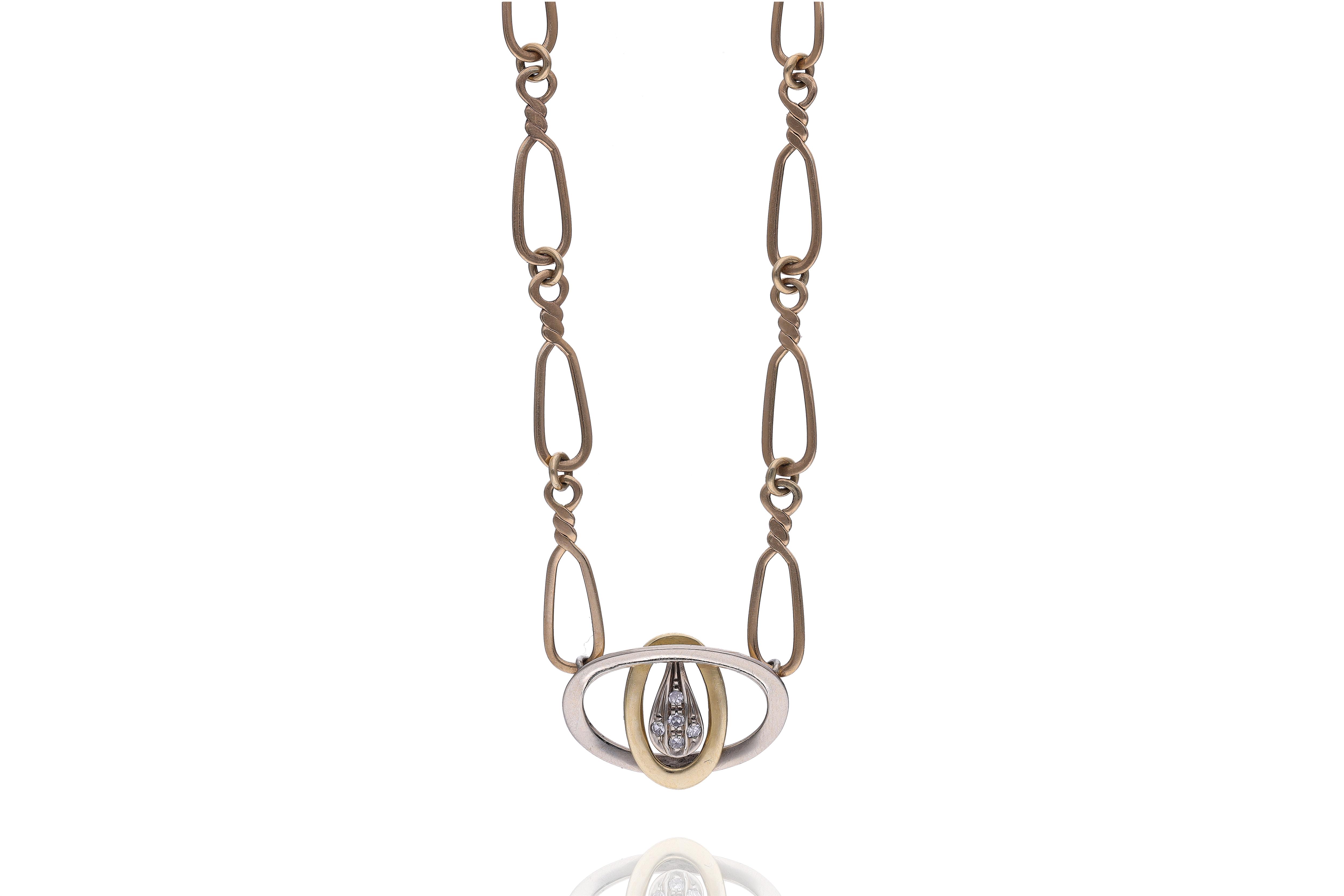 Collana con diamanti - Asta Preziosi