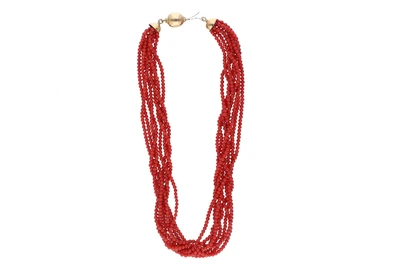 Collana di coralli - Asta Preziosi Collana di coralli - Asta Preziosi