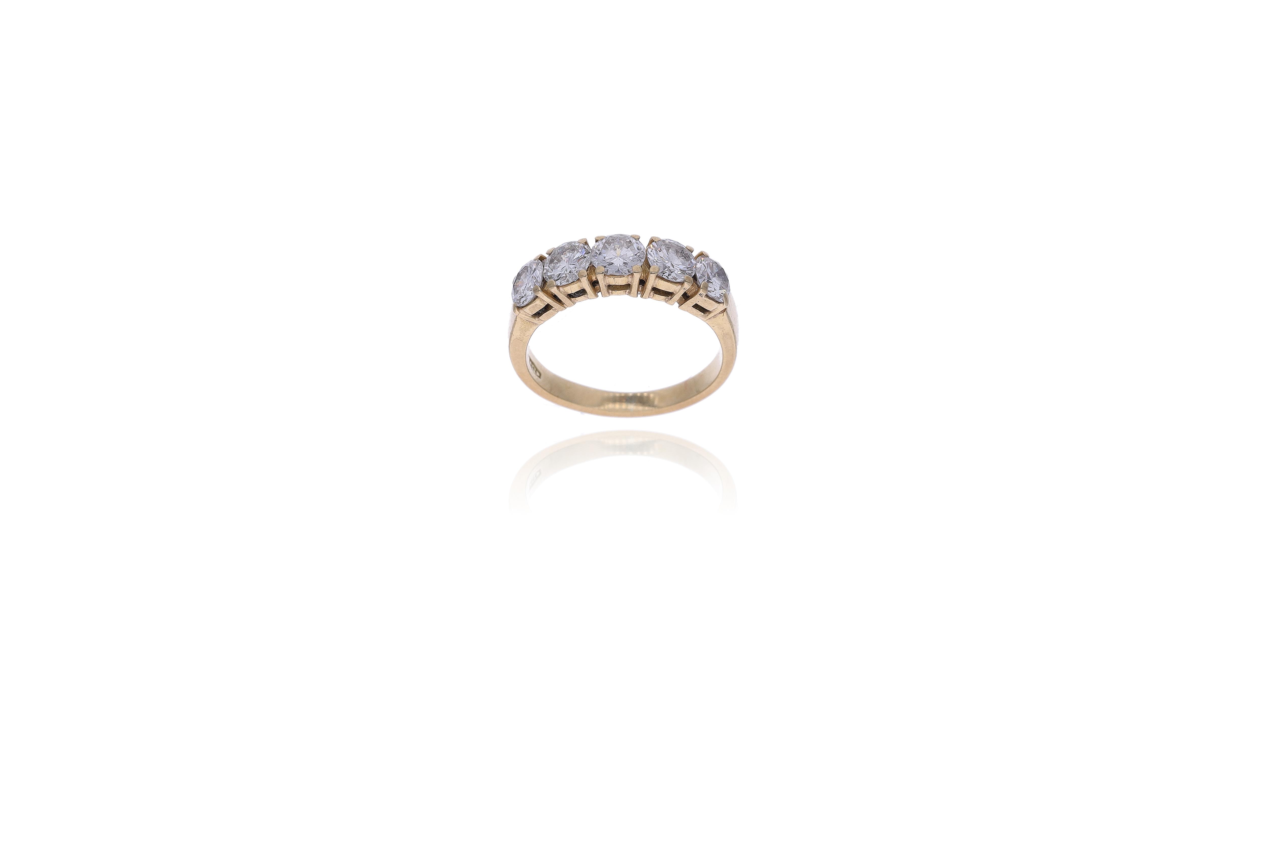 Anello con diamanti - Asta Preziosi