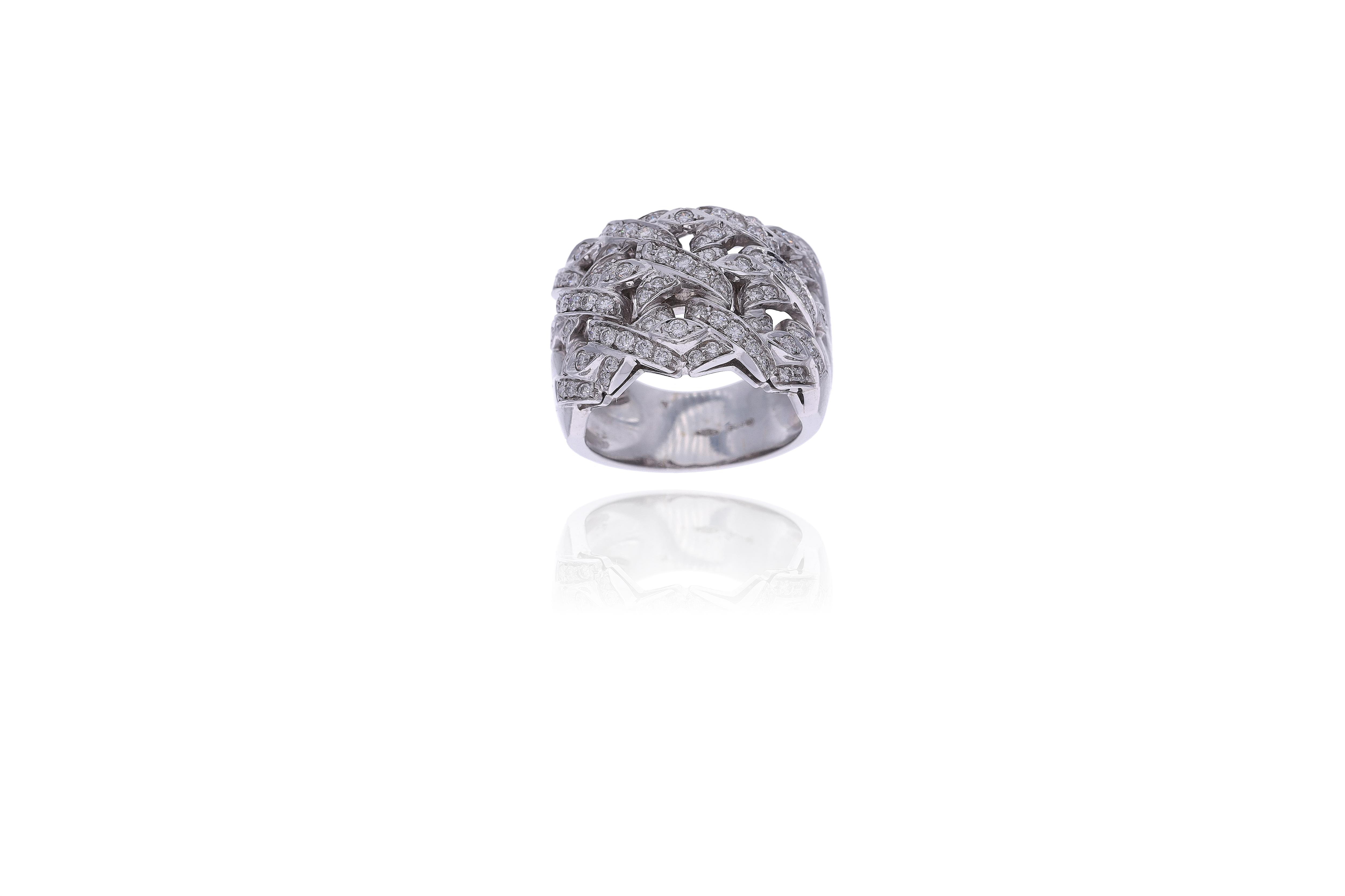 Gianni Carita', anello con diamanti - Asta Preziosi