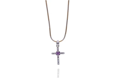 Collana con ciondolo con pietre - Asta Preziosi Collana con ciondolo con pietre - Asta Preziosi