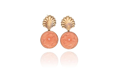 Orecchini con corallo - Asta Preziosi Orecchini con corallo - Asta Preziosi