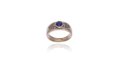 Anello con diamanti e pietra - Asta Preziosi Anello con diamanti e pietra - Asta Preziosi