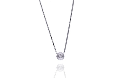 Collana con centrale con diamante - Asta Preziosi Collana con centrale con diamante - Asta Preziosi