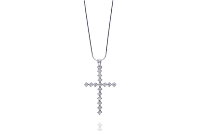 Collana con ciondolo con diamanti - Asta Preziosi Collana con ciondolo con diamanti - Asta Preziosi