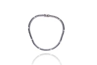 Bracciale con diamanti e diamanti neri - Asta Preziosi