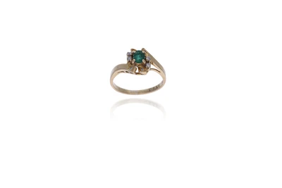 Anello con smeraldo e diamanti - Asta Preziosi Anello con smeraldo e diamanti - Asta Preziosi