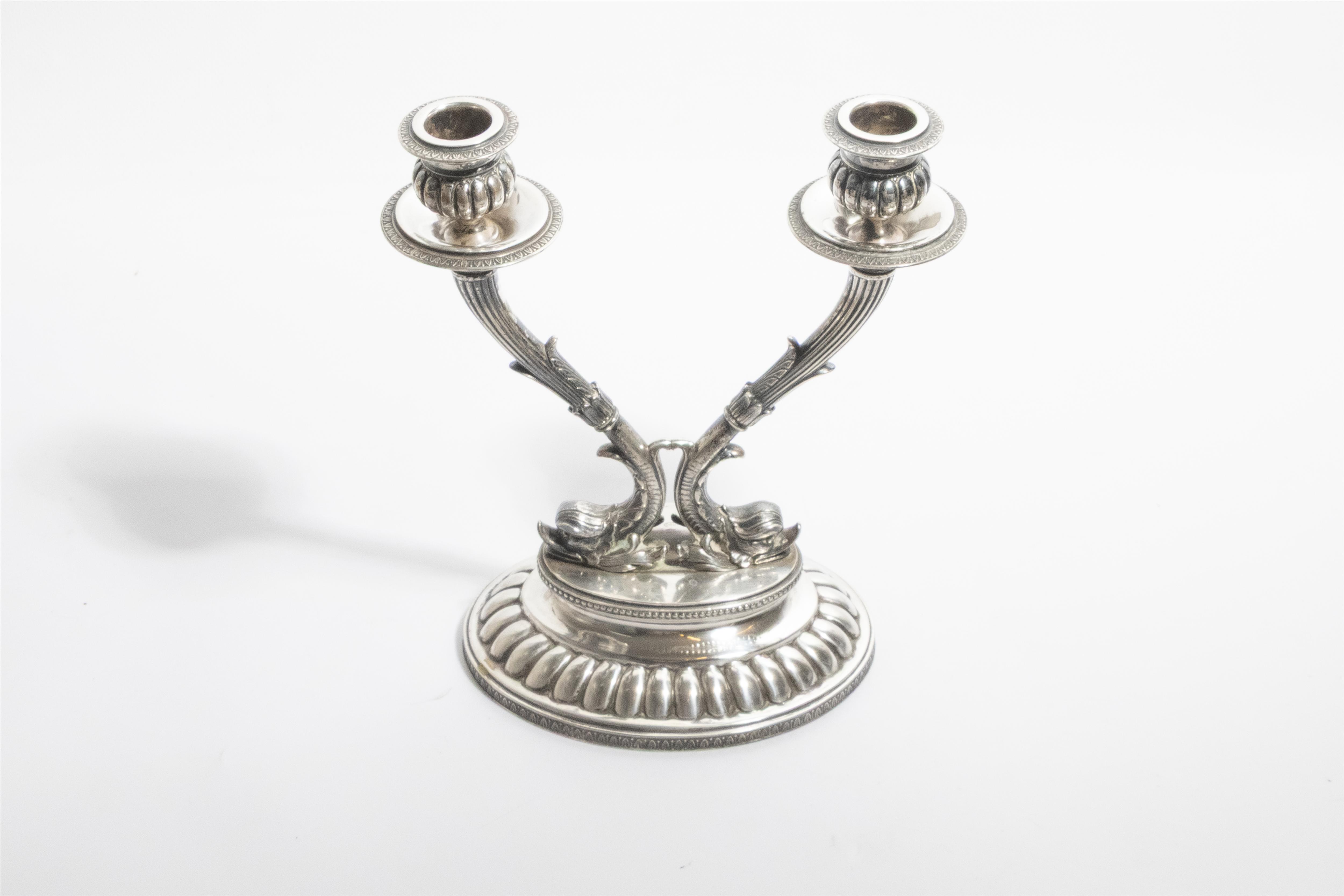 Candelabro in argento - Asta Preziosi