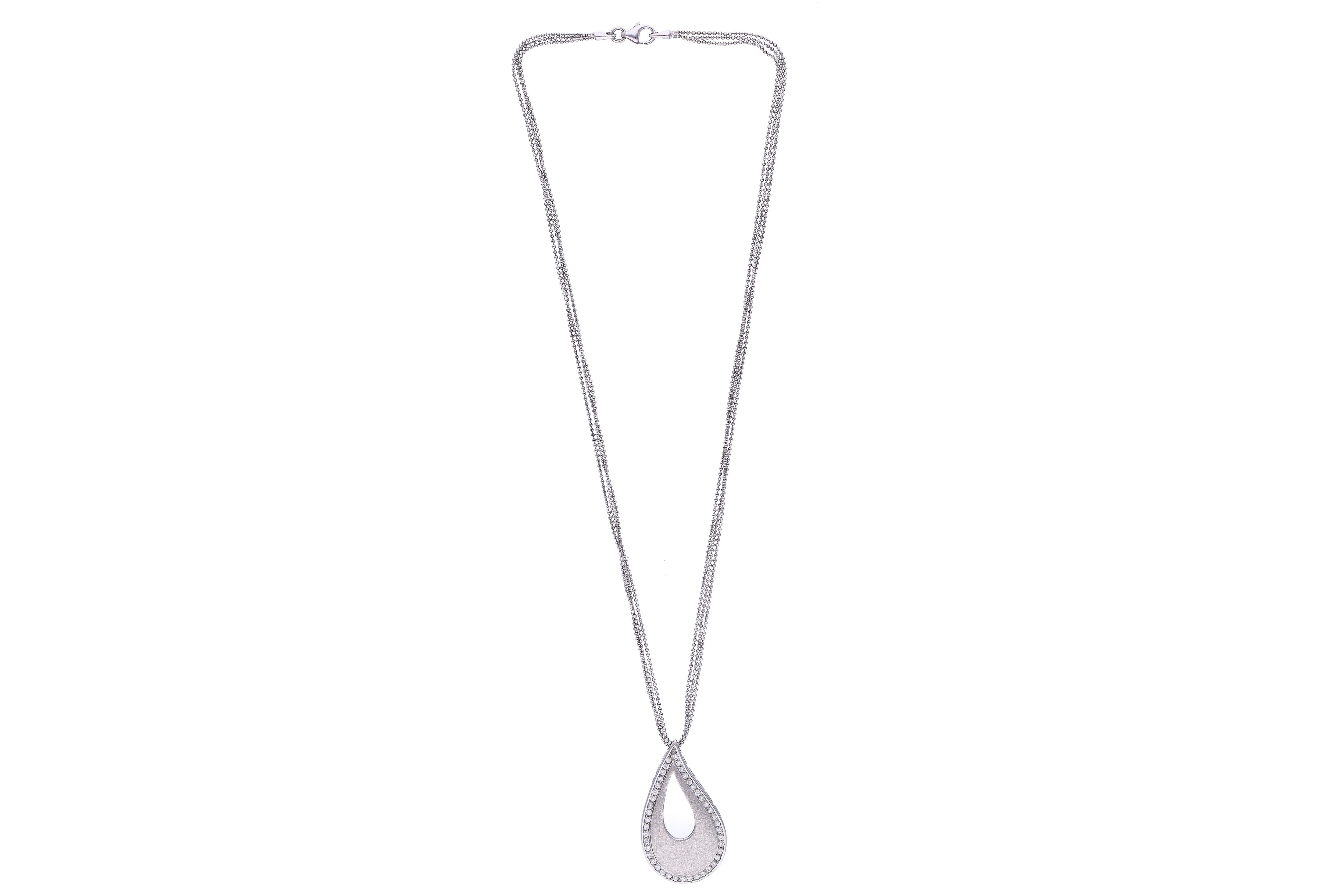 Collana con pendente con pietre - Asta Preziosi