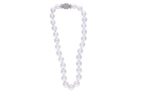 Collana con perle coltivate e diamanti - Asta Preziosi Collana con perle coltivate e diamanti - Asta Preziosi