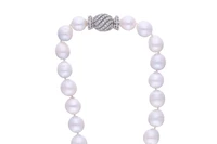 Collana con perle coltivate e diamanti - Asta Preziosi Collana con perle coltivate e diamanti - Asta Preziosi