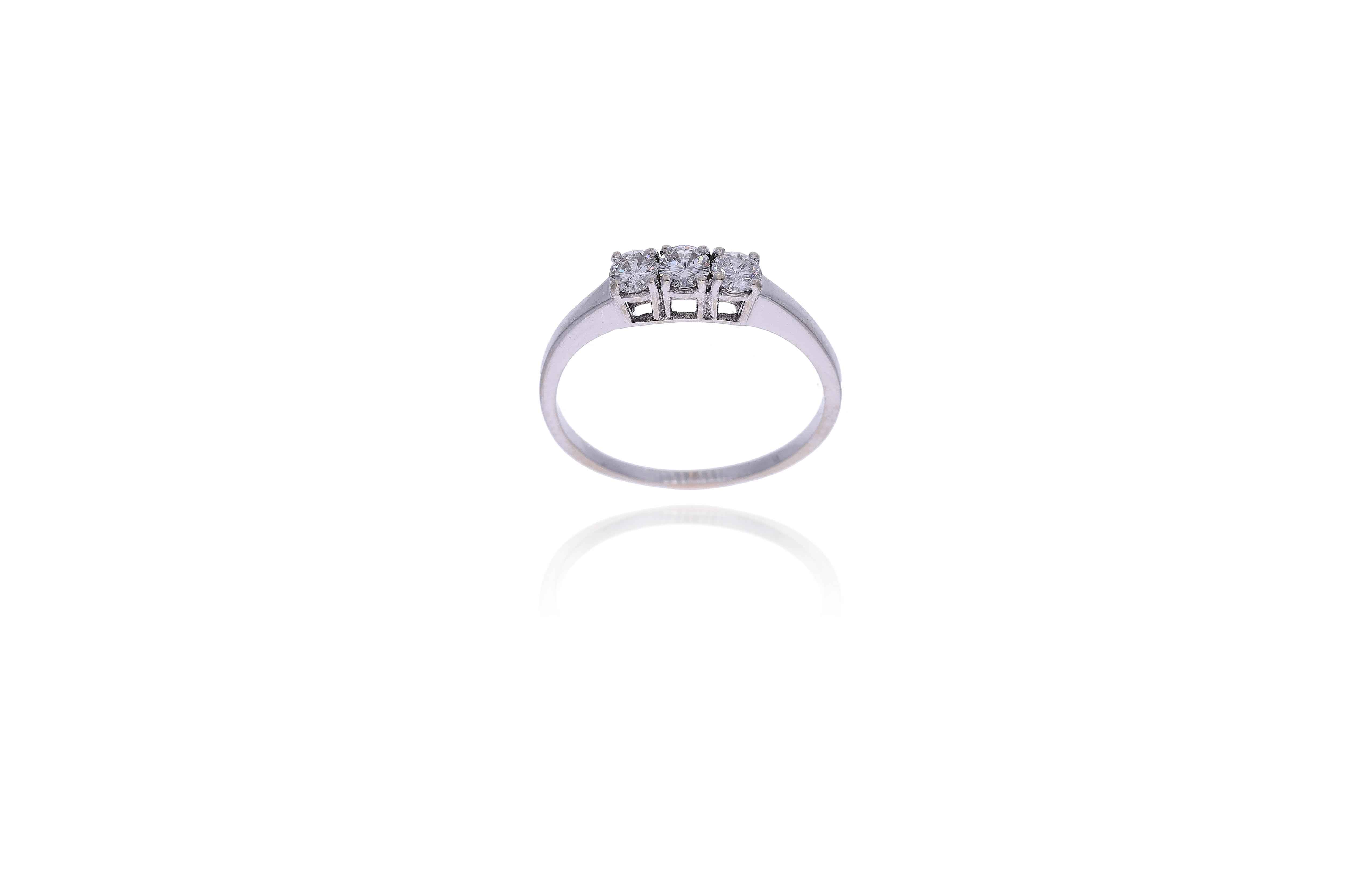 Anello con diamanti - Asta Preziosi