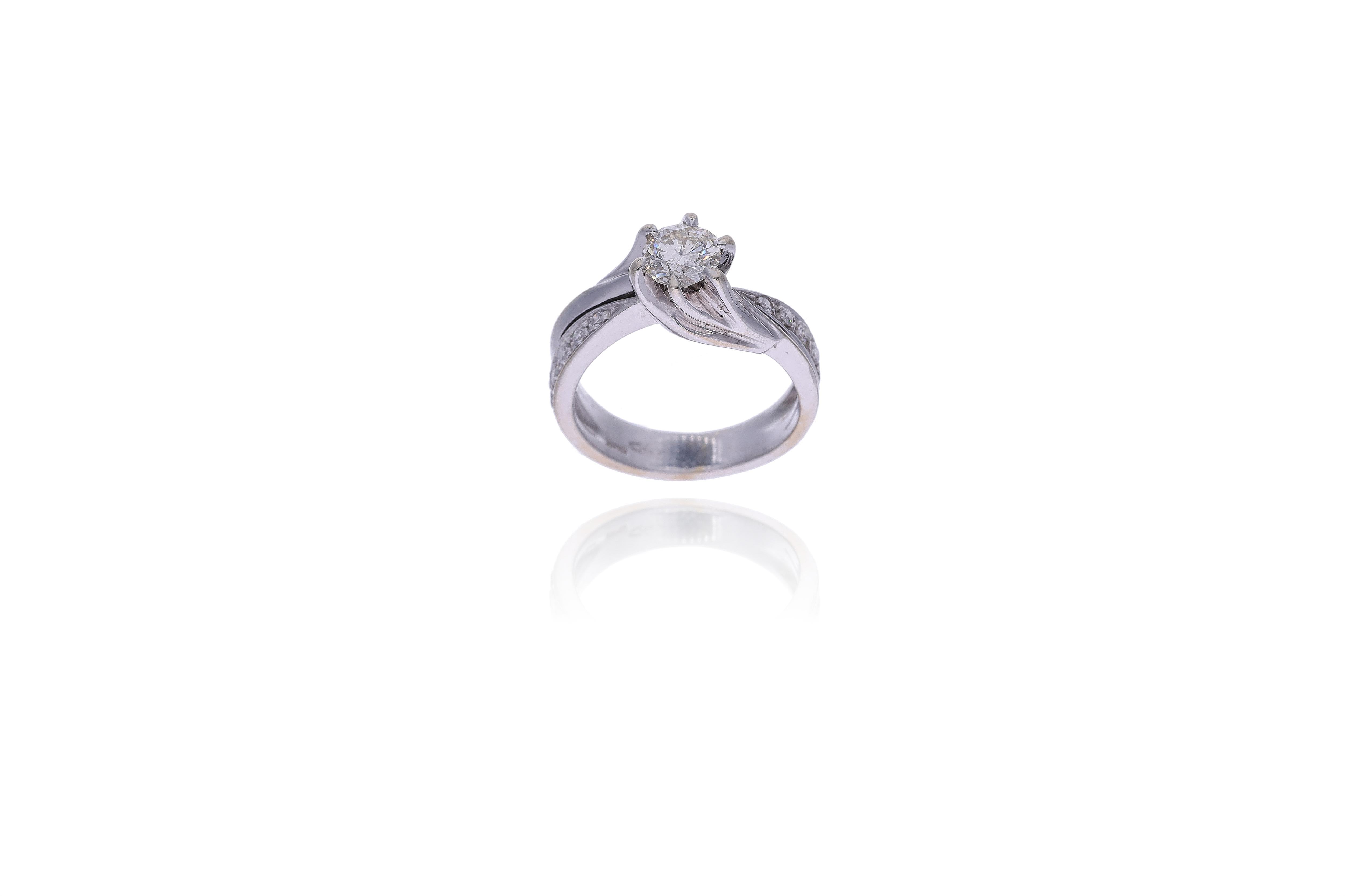 Anello con diamanti - Asta Preziosi