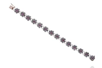 Bracciale con rubini e diamanti - Asta Preziosi Bracciale con rubini e diamanti - Asta Preziosi