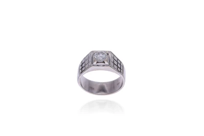 Anello con diamante - Asta Preziosi