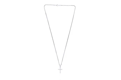 Collana con ciondolo con diamanti - Asta Preziosi Collana con ciondolo con diamanti - Asta Preziosi