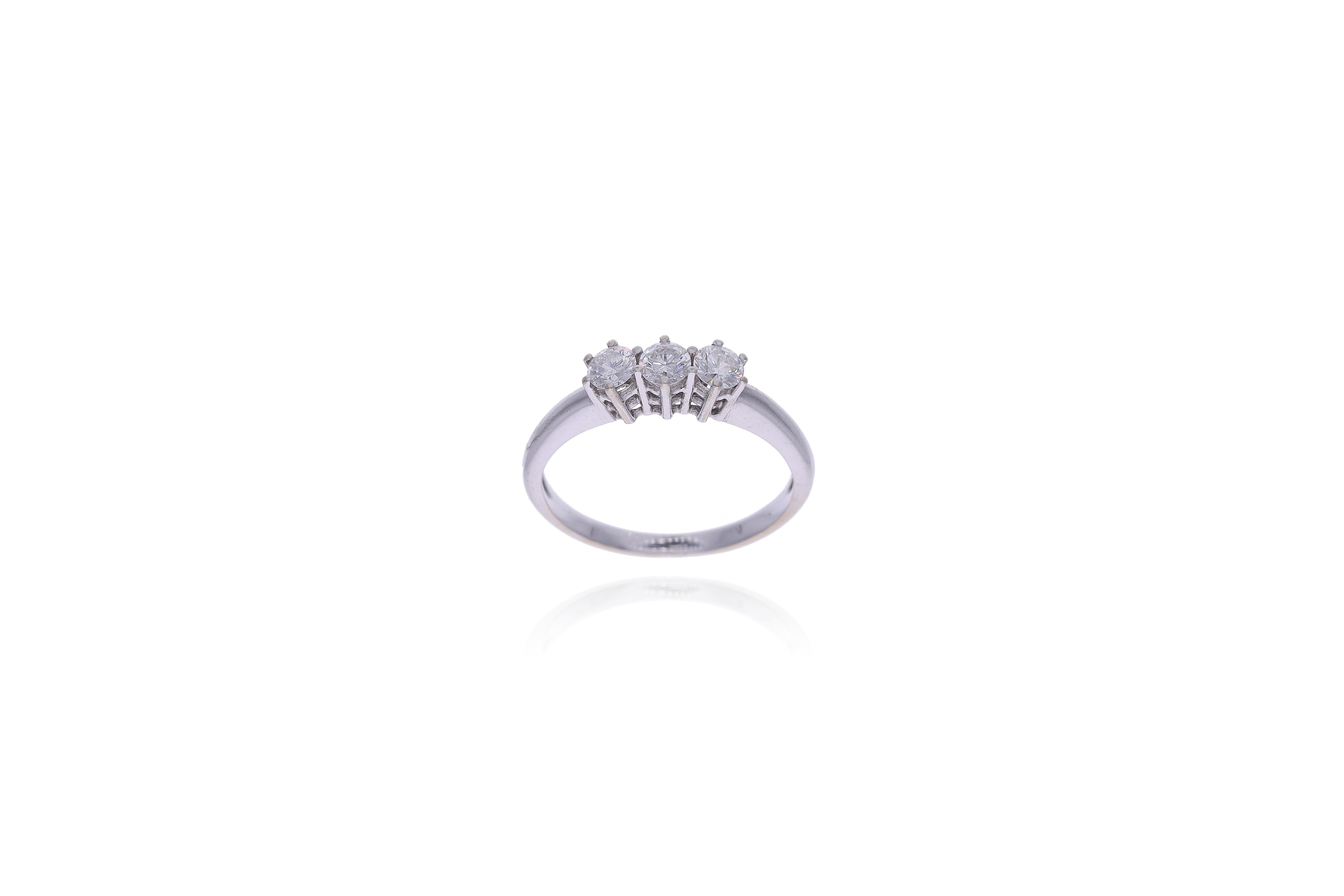Anello con diamanti - Asta Preziosi