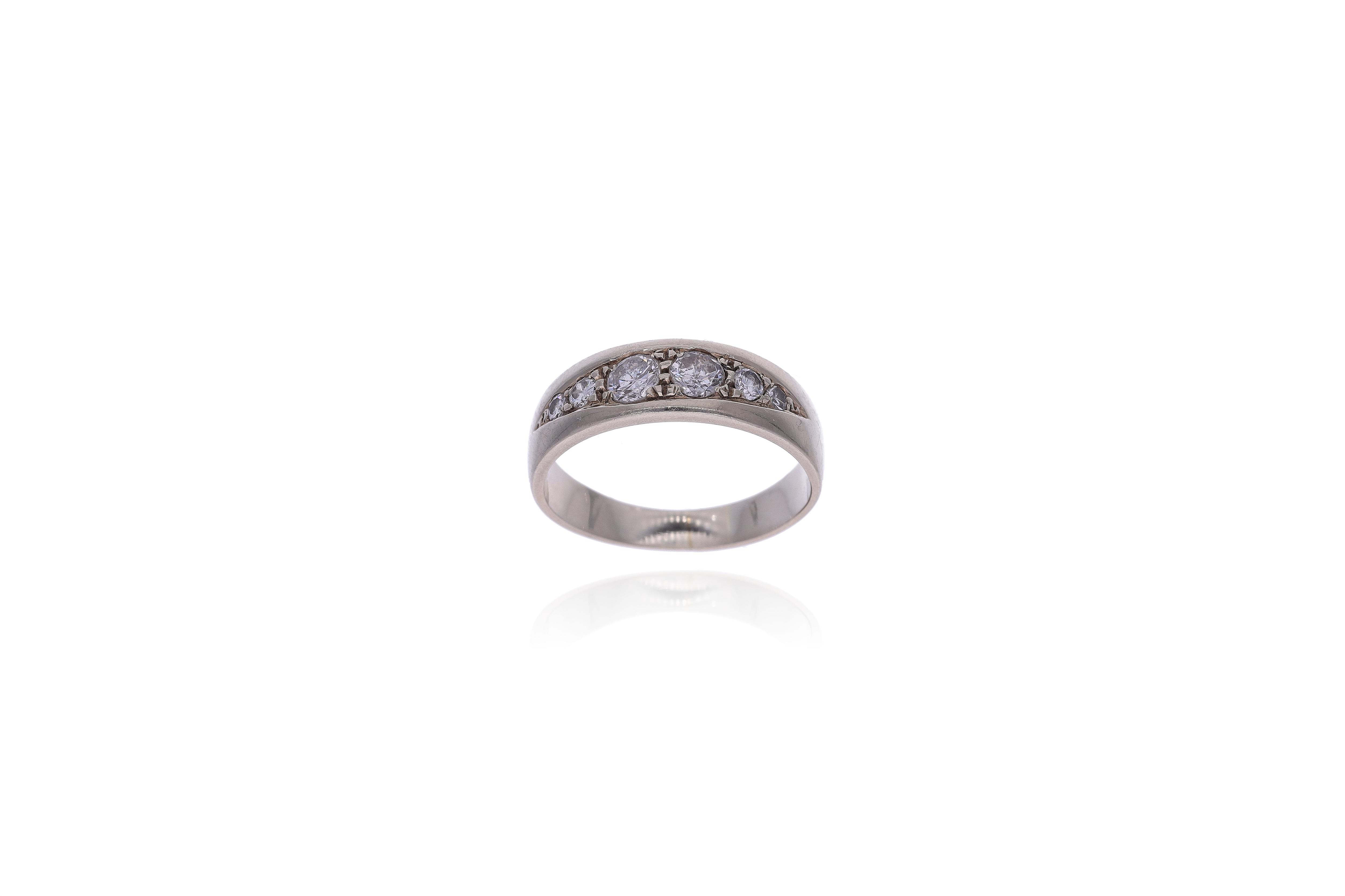 Anello con diamanti - Asta Preziosi