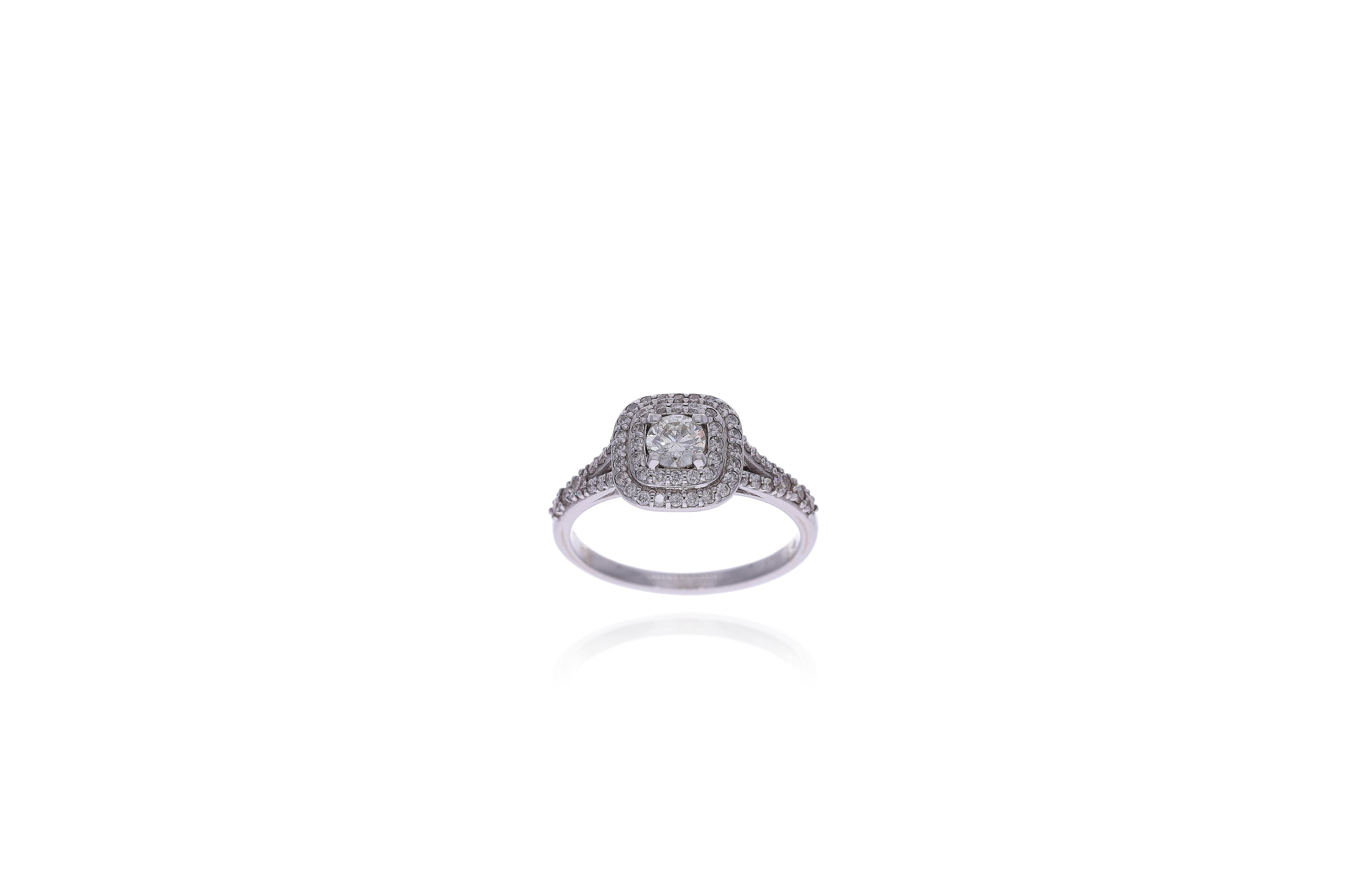 Anello con diamanti - Asta Preziosi