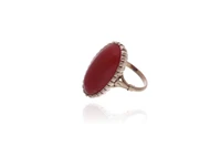 Anello con corallo - Asta Preziosi