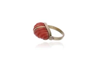 Anello con corallo - Asta Preziosi Anello con corallo - Asta Preziosi