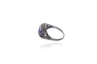 Anello con zaffiro e diamanti - Asta Preziosi Anello con zaffiro e diamanti - Asta Preziosi
