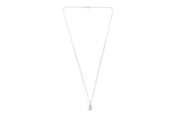Collana con ciondolo con acquamarina e diamanti - Asta Preziosi