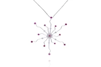 Collana con diamanti, rubini e pietre - Asta Preziosi Collana con diamanti, rubini e pietre - Asta Preziosi