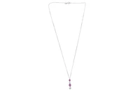 Collana con pendente con diamanti, rubino e pietra - Asta Preziosi Collana con pendente con diamanti, rubino e pietra - Asta Preziosi