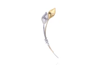 Spilla con diamanti - Asta Preziosi Spilla con diamanti - Asta Preziosi