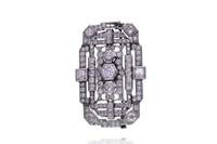 Spilla con diamanti - Asta Preziosi Spilla con diamanti - Asta Preziosi